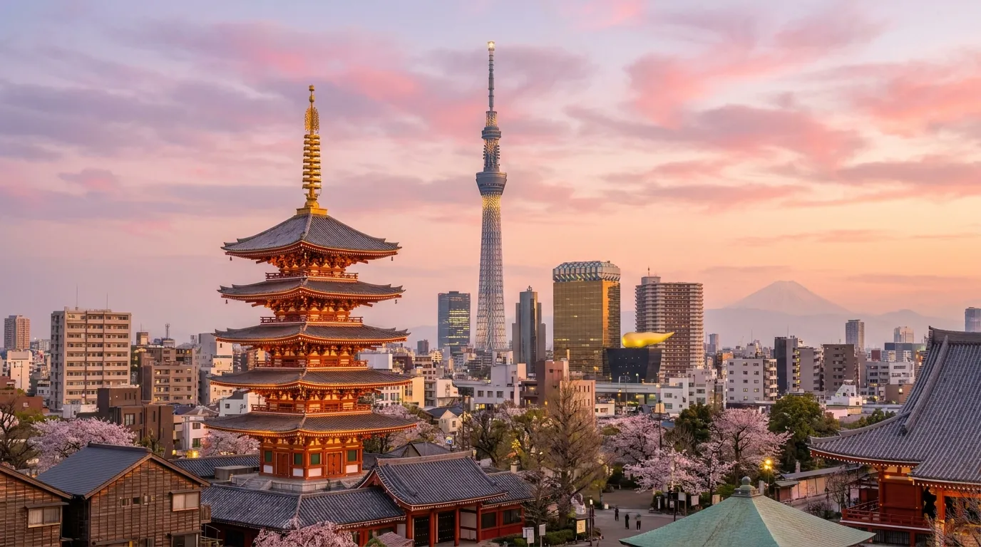 Business Class from London to Tokyo